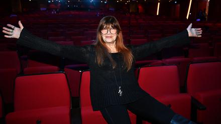 Die Sängerin Katja Ebstein wird zu den Filmmusiktagen Sachsen-Anhalt in Halle erwartet. (zu dpa: «Filmmusiktage zum Thema «Verwandlung» und mit Katja Ebstein») +++ dpa-Bildfunk +++