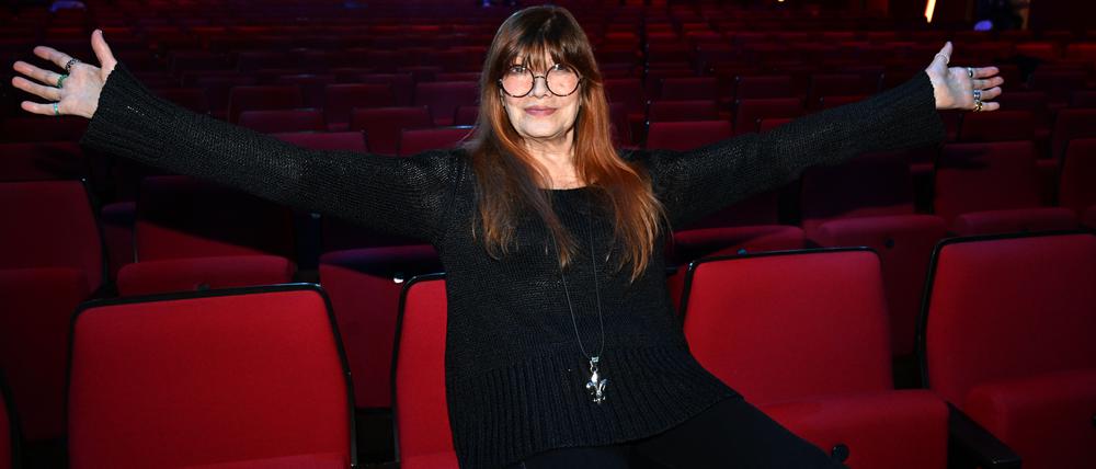 Die Sängerin Katja Ebstein wird zu den Filmmusiktagen Sachsen-Anhalt in Halle erwartet. (zu dpa: «Filmmusiktage zum Thema «Verwandlung» und mit Katja Ebstein») +++ dpa-Bildfunk +++