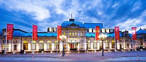 Der Saal im 1998 eröffneten Festspielhaus Baden-Baden bietet 2500 Sitzplätze.