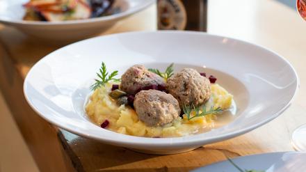 Königsberger Klopse, Piechas Marheineke Markthalle, Kreuzberg