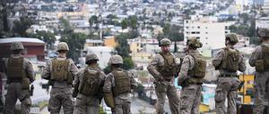 Noch stehen US-Soldaten an der Grenze zu Mexiko – bald vielleicht dahinter?