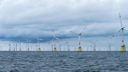 Ein Offshore-Windpark