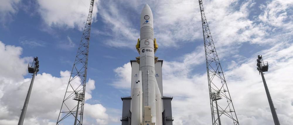 Kurzfristig wurde der Versuch für den ersten kommerziellen Flug der Ariane 6 verschoben. (Archivbild)