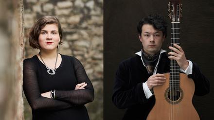 Die Mezzosopranistin Ema Nikolovska, der Gitarrist Sean Shibe