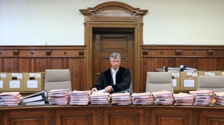 In Brandenburg kommt die Justiz mit den Verfahren kaum hinterher. (Symbolbild)