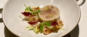 Gang aus dem aktuellen Menü des Restaurant Bieberbau in Wilmersdorf, Februar 2025