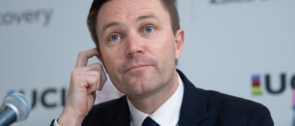 David Lappartient, Präsident des Radsport-Weltverbands UCI, sieht keine Alternative zur WM in Ruanda.