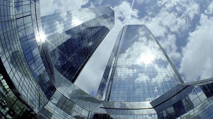 Die Zentrale der Deutschen Bank in Frankfurt am Main.