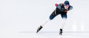 Claudia Pechstein bestritt 2022 ihre letzten Olympischen Spiele.