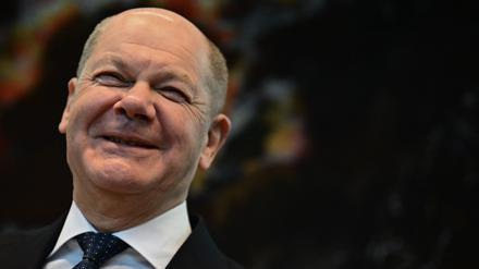 Bundeskanzler Olaf Scholz. 