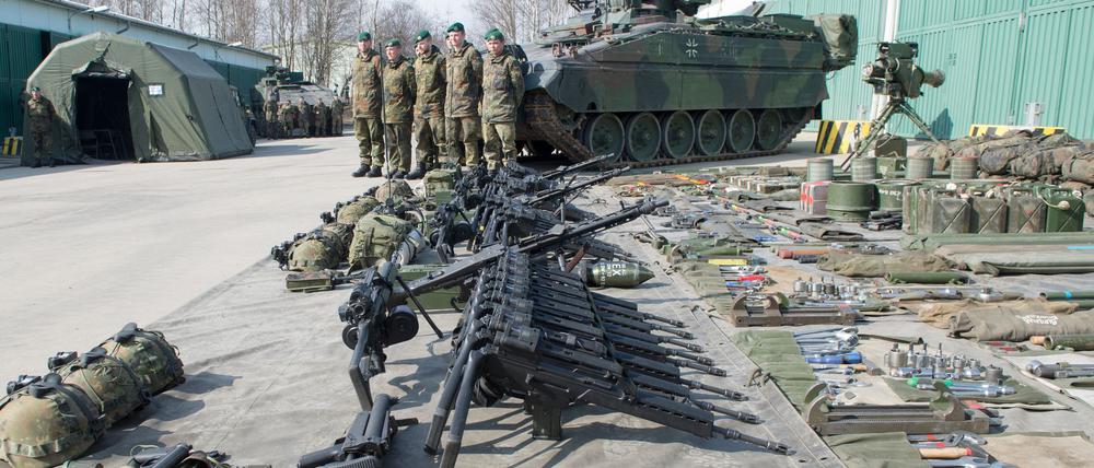 Die Bundeswehr braucht viel Geld.