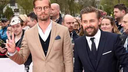 Joko Winterscheidt (l) und Klaas Heufer-Umlauf bleiben ihrem Haussender ProSieben treu.