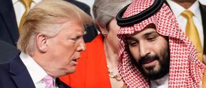 Dem Präsidenten zum Gefallen? Arabische Herrscher wie Saudi-Arabiens Kronprinz Mohammed bin Salman wollen Trump bis zu einem gewissen Punkt entgegenkommen.