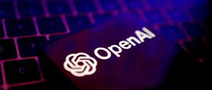 Das Logo von OpenAI.