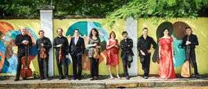 Mitglieder des Ensembles La Venexiana, Foto: Kaupo Kikkas