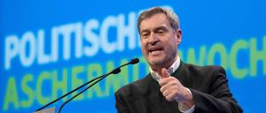 CSU-Chef Markus Söder hat sich beim politischen Aschermittwoch in Passau auch zur aktuellen Lage im Russland-Ukraine-Krieg geäußert.