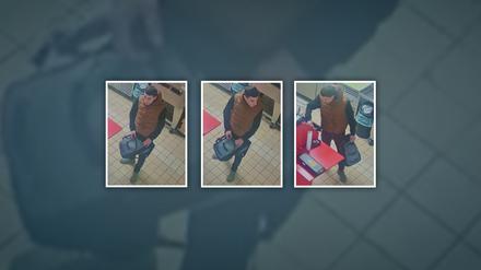 Tatverdächtiger Taschendieb. Credit: Polizei Berlin