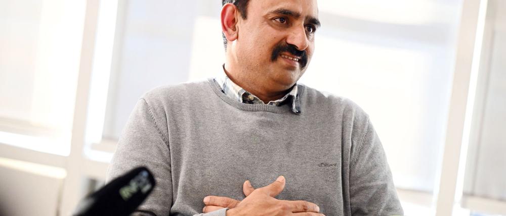 Afzal Muhammad, Taxiunternehmer, Held, Muslim. 