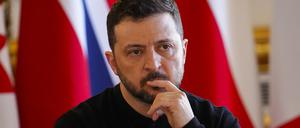 Der ukrainische Präsident Wolodymyr Selenskyj.