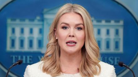 Die Sprecherin des Weißen Hauses, Karoline Leavitt, äußert sich zu Kontakten der US-Regierung mit der Hamas (Archivbild).