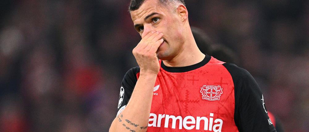 Granit Xhaka ist nach der Pleite in München angefressen.