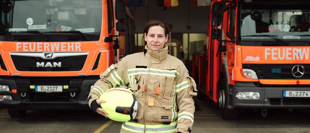  Beatrice Wrenger von der Berliner Feuerwehr (Handout)