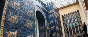 Das Ischtar-Tor gehört zu den großen Architekturen im Südflügel des Pergamonmuseums.