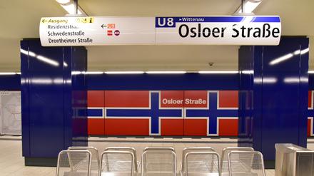 An der U-Bahnstation Osloer Straße wurde ein Mann schwer verletzt. (Archivbild)