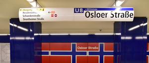 An der U-Bahnstation Osloer Straße wurde ein Mann schwer verletzt. (Archivbild)