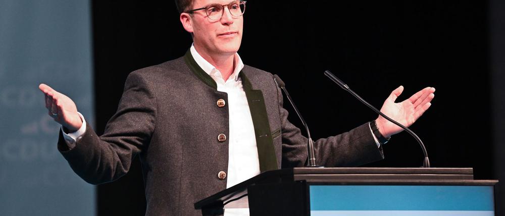 Baden-Württembergs CDU-Chef Hagel: „Ohne echten Politikwechsel bei Migration, Wirtschaft und Staatsmodernisierung gibt es keinen Automatismus für eine Koalition mit der SPD.“