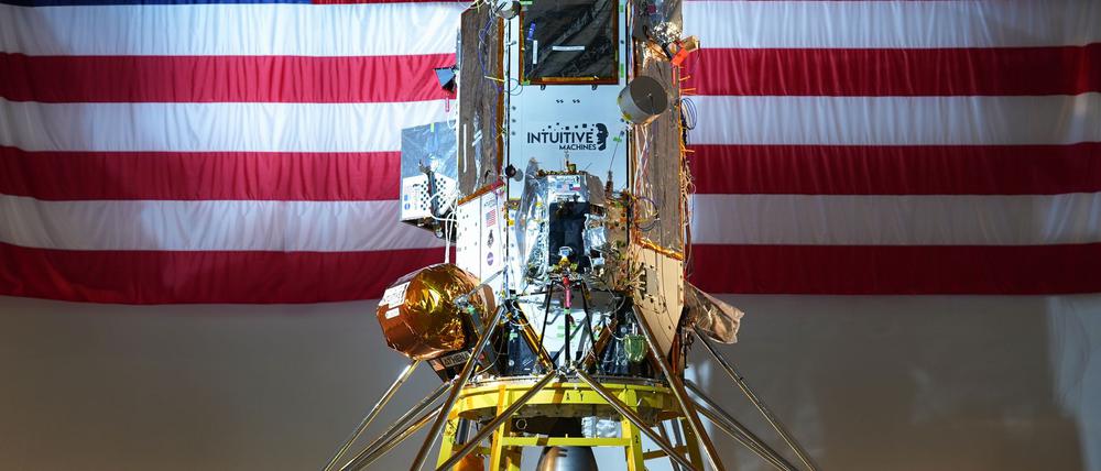 Lander "Athena" auf dem Mond