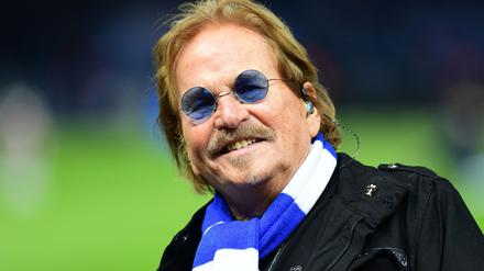 Eingefleischter Hertha-Fan: Entertainer Frank Zander. (Archivbild)