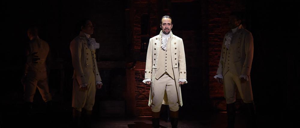 Der Komponist Lin-Manuel Miranda bei der 58. Grammy-Verleihung.