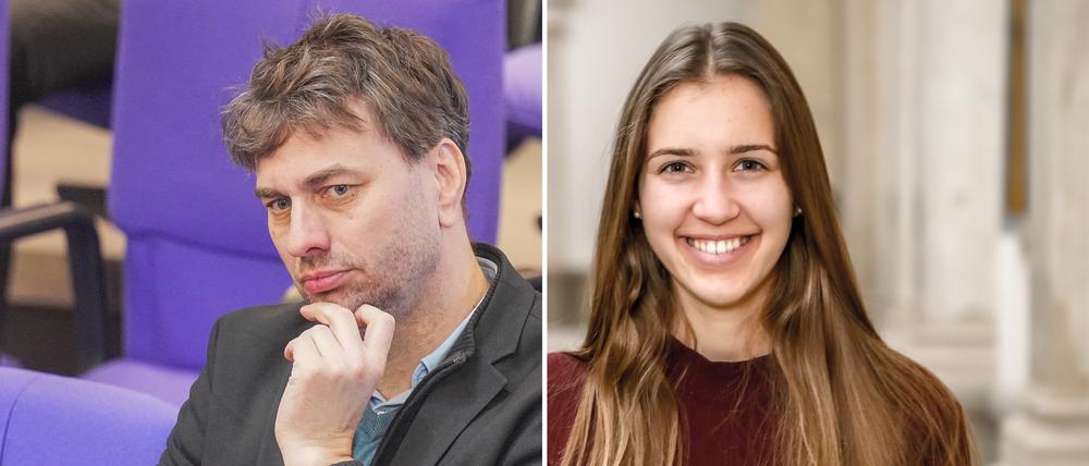 Stefan Gelbhaar und Klara Schedlich.