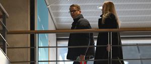 Der CDU-Politiker Carsten Linnemann in einem Parlamentsgebäude in Berlin, wo Sondierungsgespräche stattfinden. 