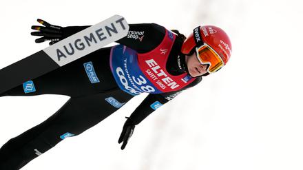 Selina Freitag ist die beste deutsche Skispringerin in Trondheim.