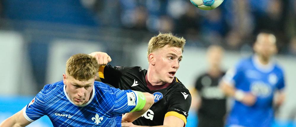 Darmstadt 98 hatte im Duell mit dem Karlsruher SC das bessere Ende für sich.