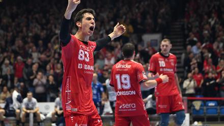 Ian Barrufet war bester Werfer für die MT Melsungen beim Sieg gegen den SC DHfK Leipzig.