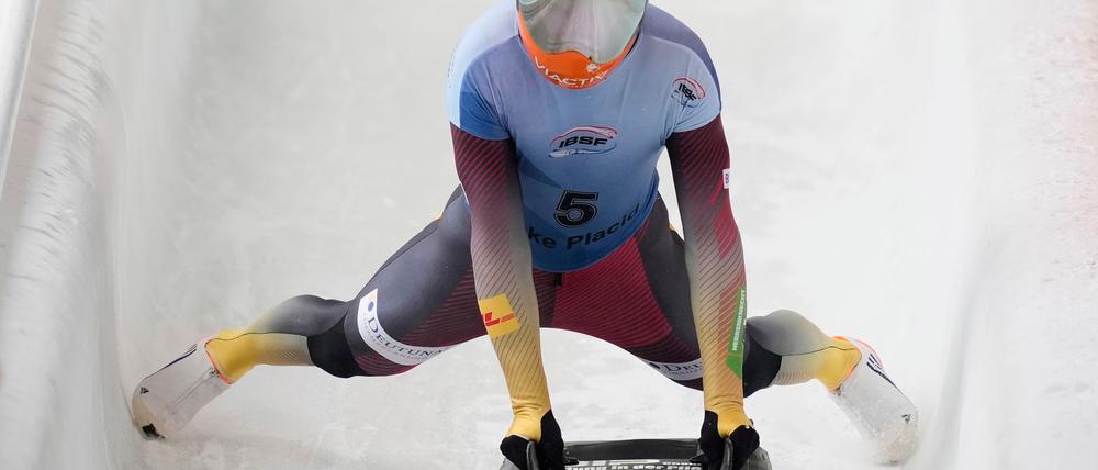 Axel Jungk holte WM-Bronze im Skeleton.