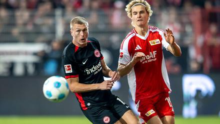 Kein Sieger im Hinspiel: Union Berlin und Frankfurt trennten sich 1:1. 