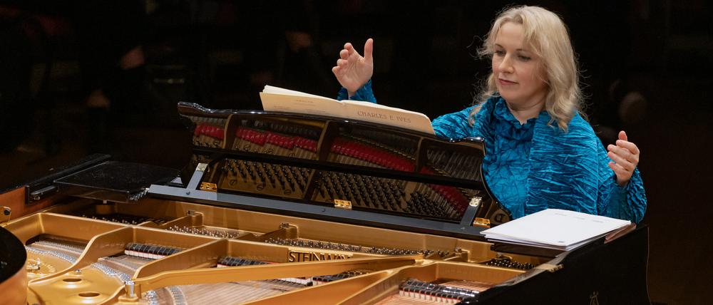 Die Pianistin Tamara Stefanovich