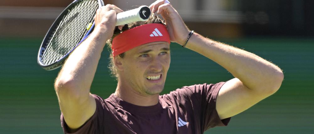 Alexander Zverev sucht im Moment vergeblich nach seiner Form.