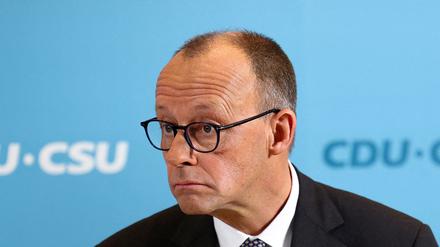 Er ist noch kein Kanzler, will es aber werden: Friedrich Merz, Parteivorsitzender der CDU.