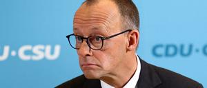 Er ist noch kein Kanzler, will es aber werden: Friedrich Merz, Parteivorsitzender der CDU.
