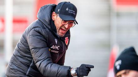 Cottbus-Coach Wollitz konnte die dritte Niederlage nacheinander nicht verhindern.