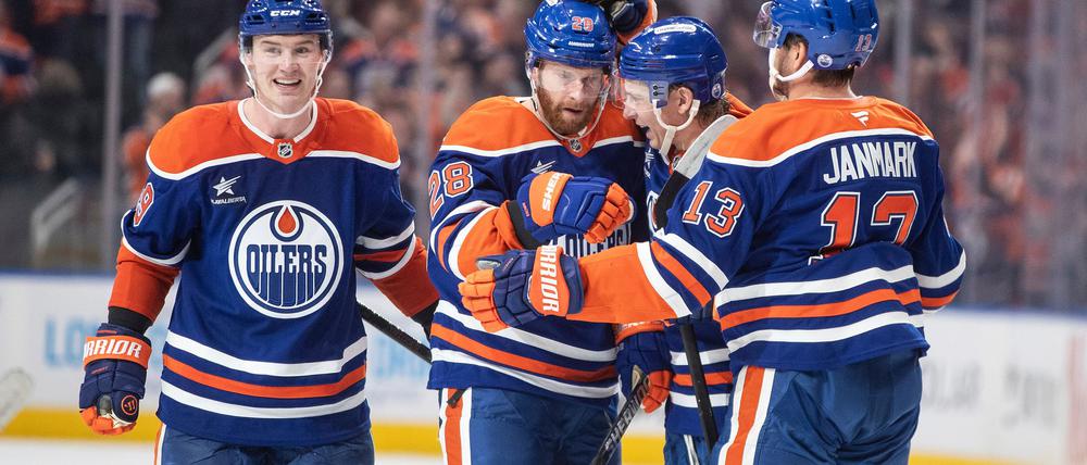 Fünf Tore reichten nicht für einen entspannten Abend - die Oilers mussten bis zum Ende zittern.