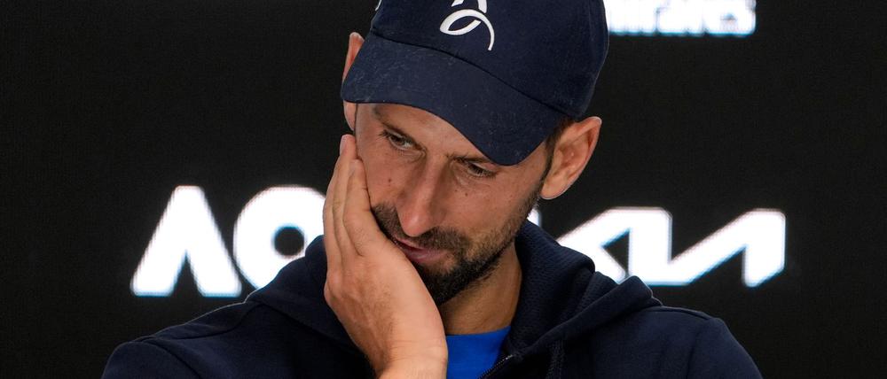 Novak Djokovic steckt in der Formkrise.