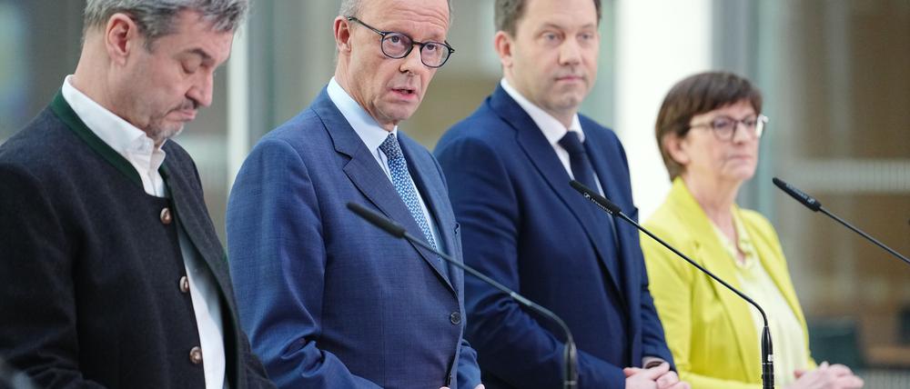 Die Sondierungsergebnisse von Union und SPD stoßen bei Verbandsvertretern auf Lob und Kritik. (Archivfoto)