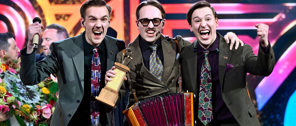 Die Band KAJ soll Schweden beim ESC vertreten.