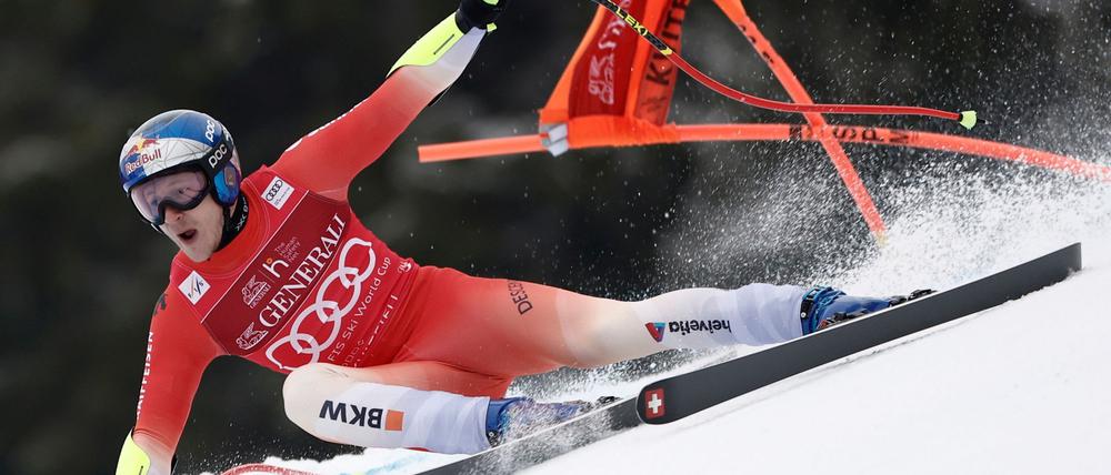 Ist hauchdünn am Podest vorbeigefahren: Marco Odermatt.